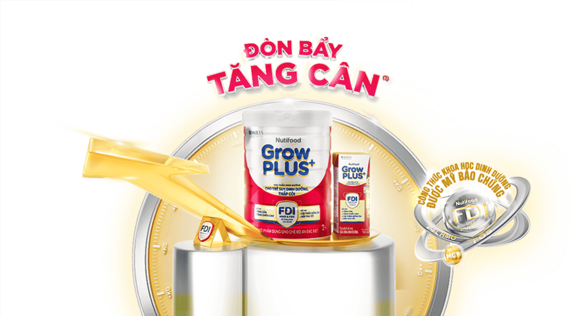 Nutifood GrowPLUS+ Suy Dinh Dưỡng